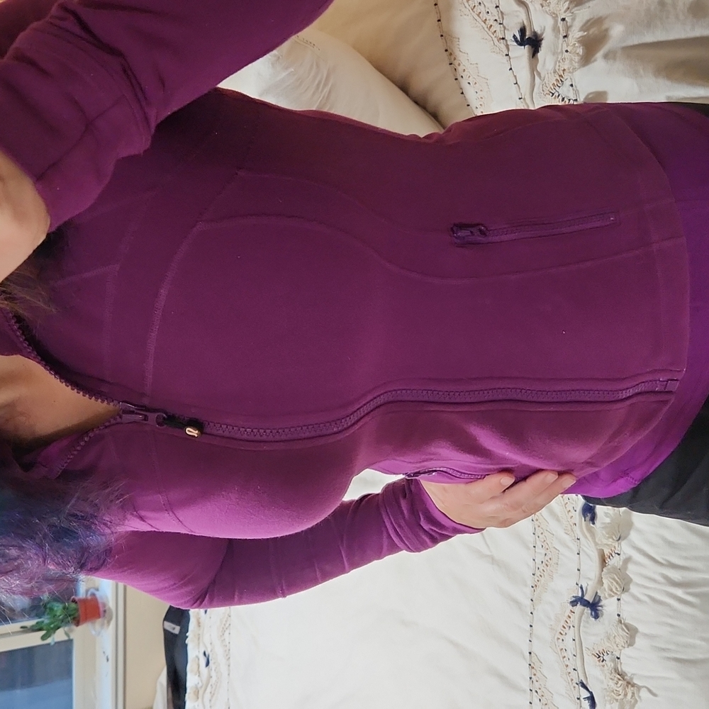 Lululemon Purple Plum Define Jacket 8